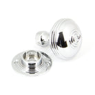 Polished Chrome 50mm Prestbury Mortice/Rim Knob Set | From The Anvil-Mortice Knobs-Yester Home