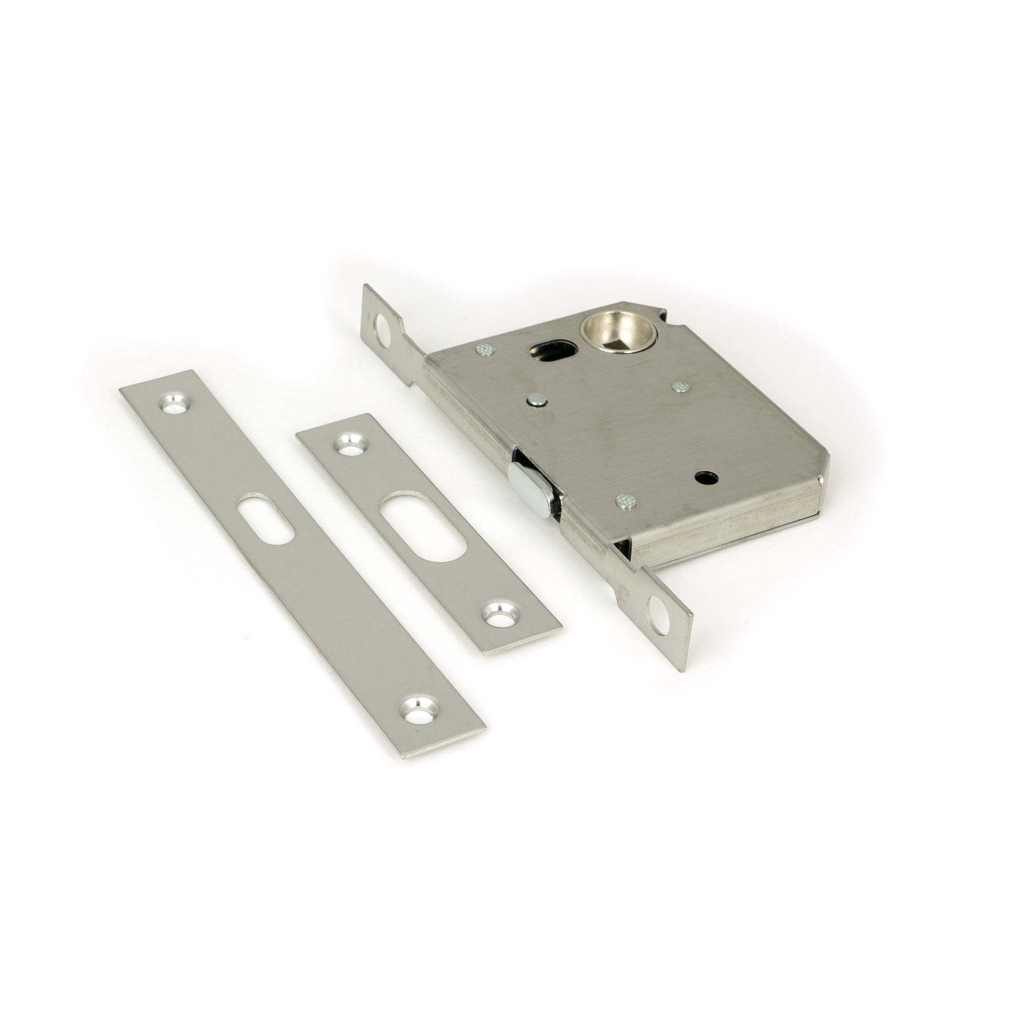 Polished Chrome 50mm Sliding Door Lock | From The Anvil-Sliding Door Locks-Yester Home