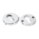 Polished Chrome 52mm Regency Concealed Escutcheon | From The Anvil - Euro Escutcheons - From The Anvil - Yester Home