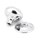 Polished Chrome 57mm Mushroom Mortice/Rim Knob Set | From The Anvil - Mortice Knobs - From The Anvil - Yester Home