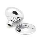 Polished Chrome 57mm Mushroom Mortice/Rim Knob Set | From The Anvil-Mortice Knobs-Yester Home