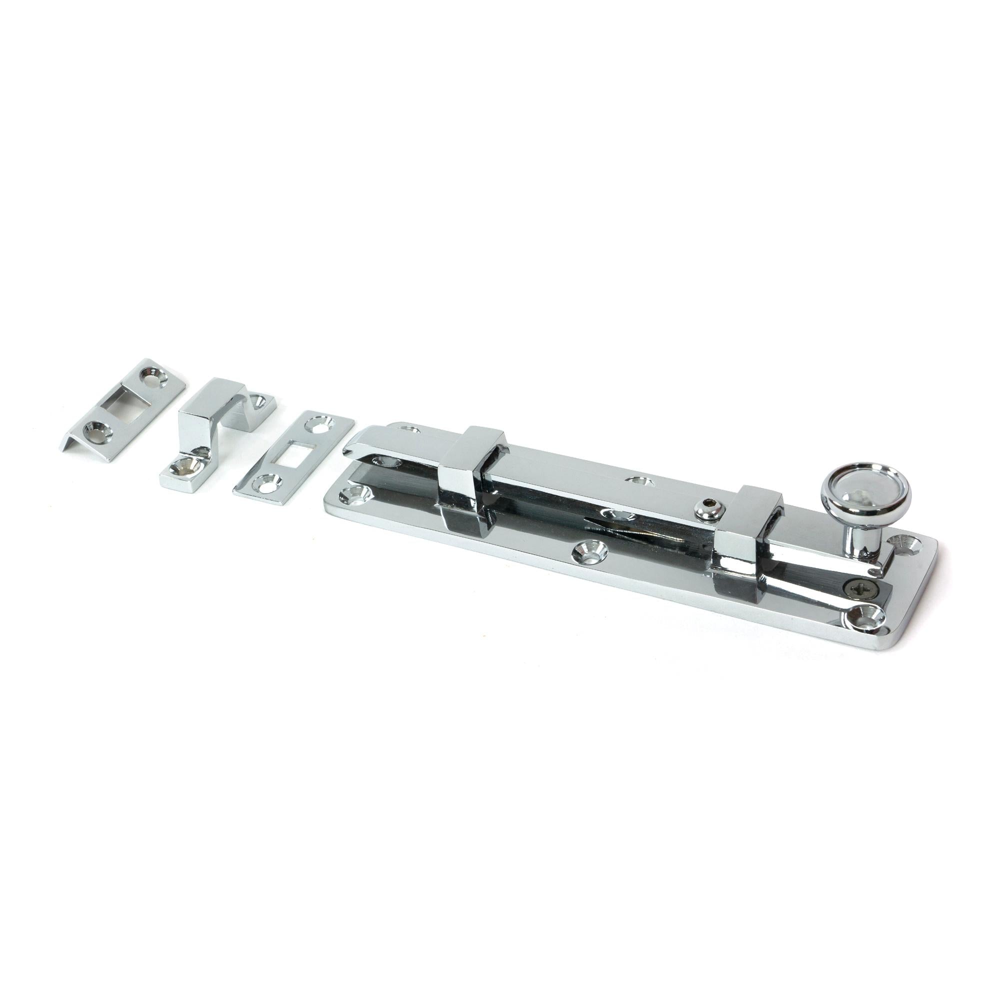Polished Chrome 6" Universal Bolt | From The Anvil - Bolts - From The Anvil - Yester Home