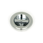 Polished Chrome 60mm Art Deco Round Pull - Privacy Set | From The Anvil-Cabinet Pulls-Yester Home