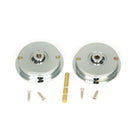 Polished Chrome 60mm Plain Round Pull - Privacy Set | From The Anvil - Cabinet Pulls - From The Anvil - Yester Home