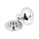 Polished Chrome 63mm Prestbury Mortice/Rim Knob Set | From The Anvil - Mortice Knobs - From The Anvil - Yester Home