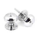 Polished Chrome 63mm Prestbury Mortice/Rim Knob Set | From The Anvil - Mortice Knobs - From The Anvil - Yester Home