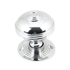 Polished Chrome 63mm Prestbury Mortice/Rim Knob Set | From The Anvil - Mortice Knobs - From The Anvil - Yester Home