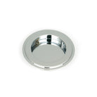 Polished Chrome 75mm Art Deco Round Pull | From The Anvil - Cabinet Pulls - From The Anvil - Yester Home