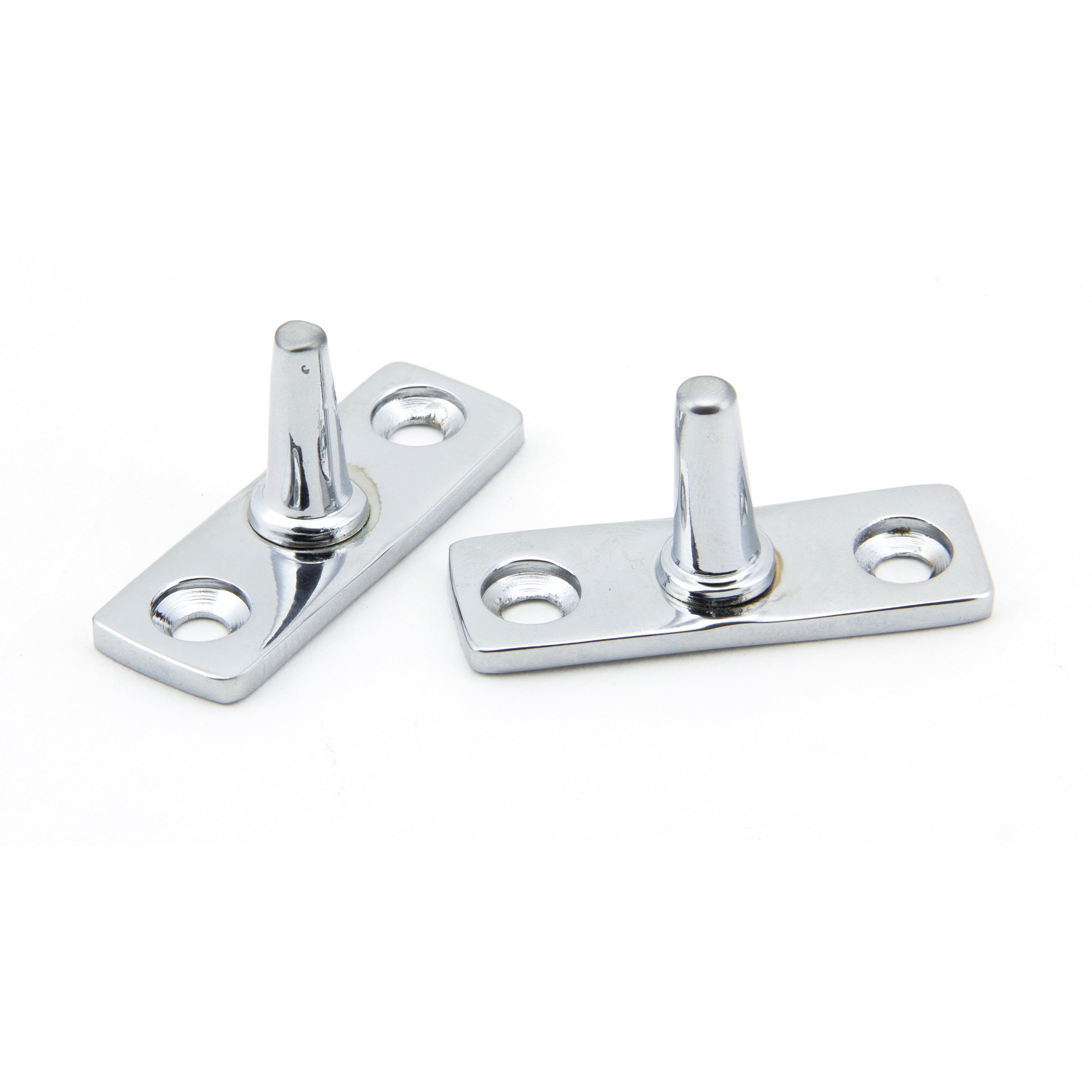 Polished Chrome 8" Avon Stay | From The Anvil-Stays-Yester Home