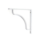 Polished Chrome Abingdon Shelf Bracket (150mm x 150mm) | From The Anvil - Shelf Brackets - From The Anvil - Yester Home
