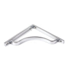 Polished Chrome Abingdon Shelf Bracket (150mm x 150mm) | From The Anvil - Shelf Brackets - From The Anvil - Yester Home