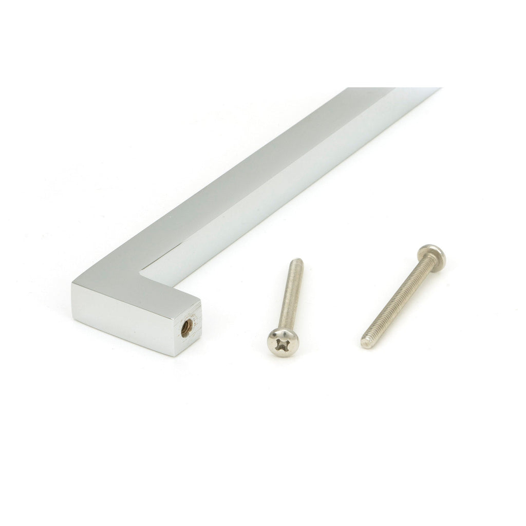 Polished Chrome Albers Pull Handle - Large | From The Anvil