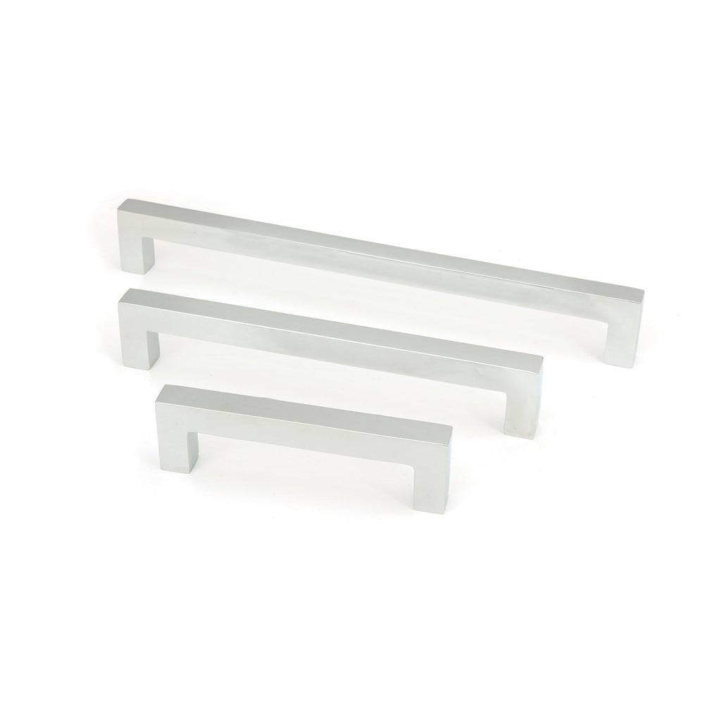 Polished Chrome Albers Pull Handle - Medium | From The Anvil