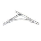 Polished Chrome Apperley Shelf Bracket (260mm x 200mm) | From The Anvil - Shelf Brackets - From The Anvil - Yester Home