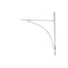 Polished Chrome Apperley Shelf Bracket (314mm x 250mm) | From The Anvil - Shelf Brackets - From The Anvil - Yester Home