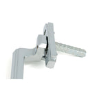 Polished Chrome Art Deco Espag - LH - Espag. Fasteners - From The Anvil - Yester Home