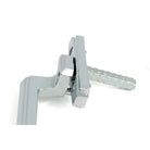 Polished Chrome Art Deco Espag - LH - Espag. Fasteners - From The Anvil - Yester Home