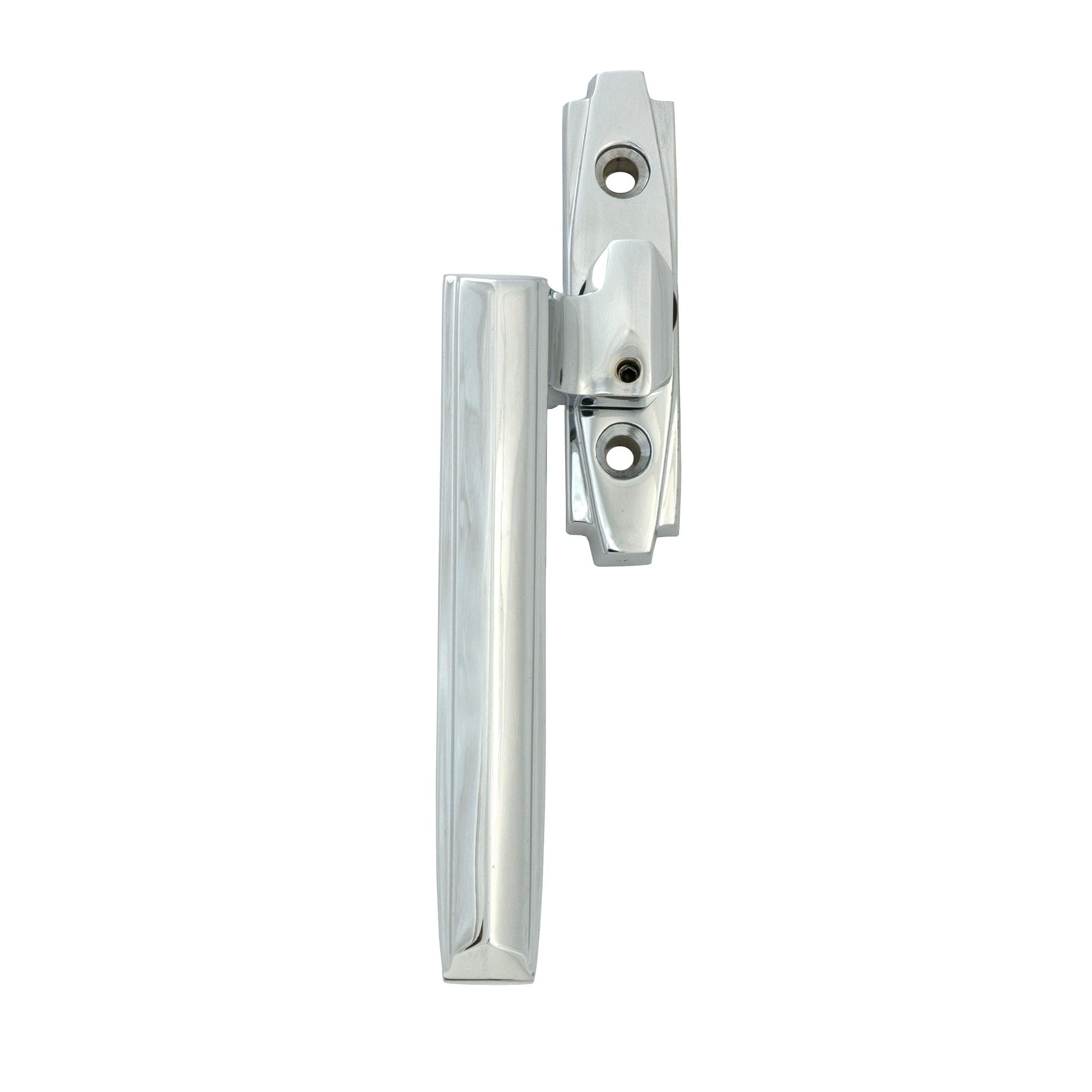 Polished Chrome Art Deco Espag - LH - Espag. Fasteners - From The Anvil - Yester Home