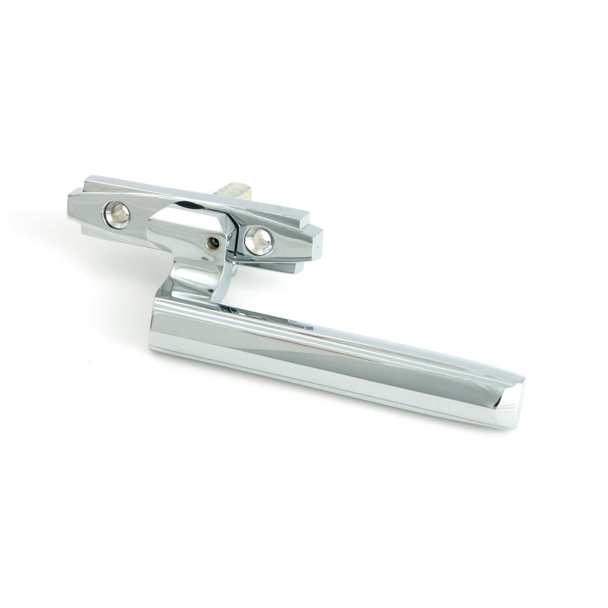 Polished Chrome Art Deco Espag - LH - Espag. Fasteners - From The Anvil - Yester Home