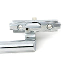 Polished Chrome Art Deco Espag - RH - Espag. Fasteners - From The Anvil - Yester Home