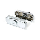 Polished Chrome Art Deco Thumbturn | From The Anvil - Thumbturns - From The Anvil - Yester Home