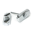 Polished Chrome Art Deco Thumbturn | From The Anvil - Thumbturns - From The Anvil - Yester Home
