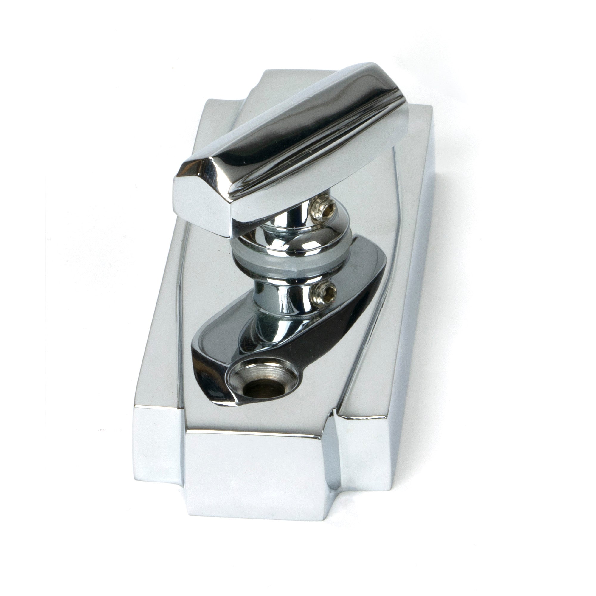 Polished Chrome Art Deco Thumbturn | From The Anvil - Thumbturns - From The Anvil - Yester Home