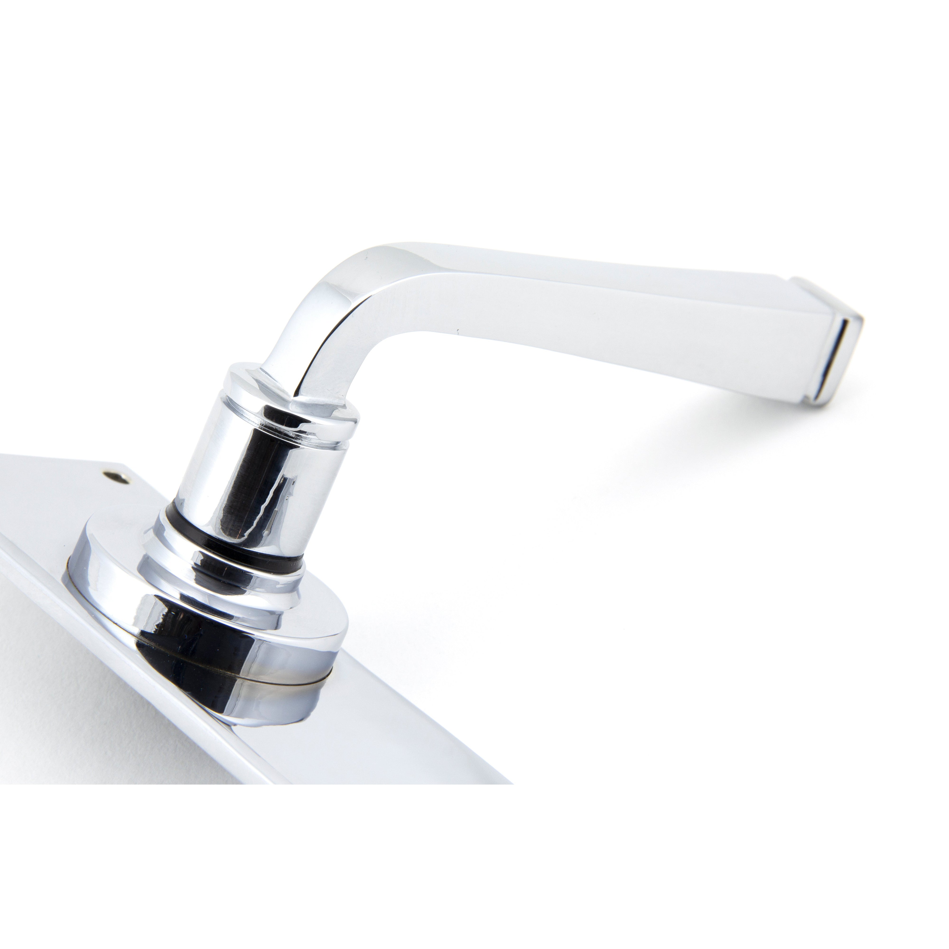 Polished Chrome Avon Lever Lock Set | From The Anvil-Lever Lock-Yester Home