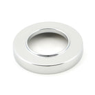 Polished Chrome Avon Round Lever on Rose Set (Plain) | From The Anvil - Concealed - From The Anvil - Yester Home