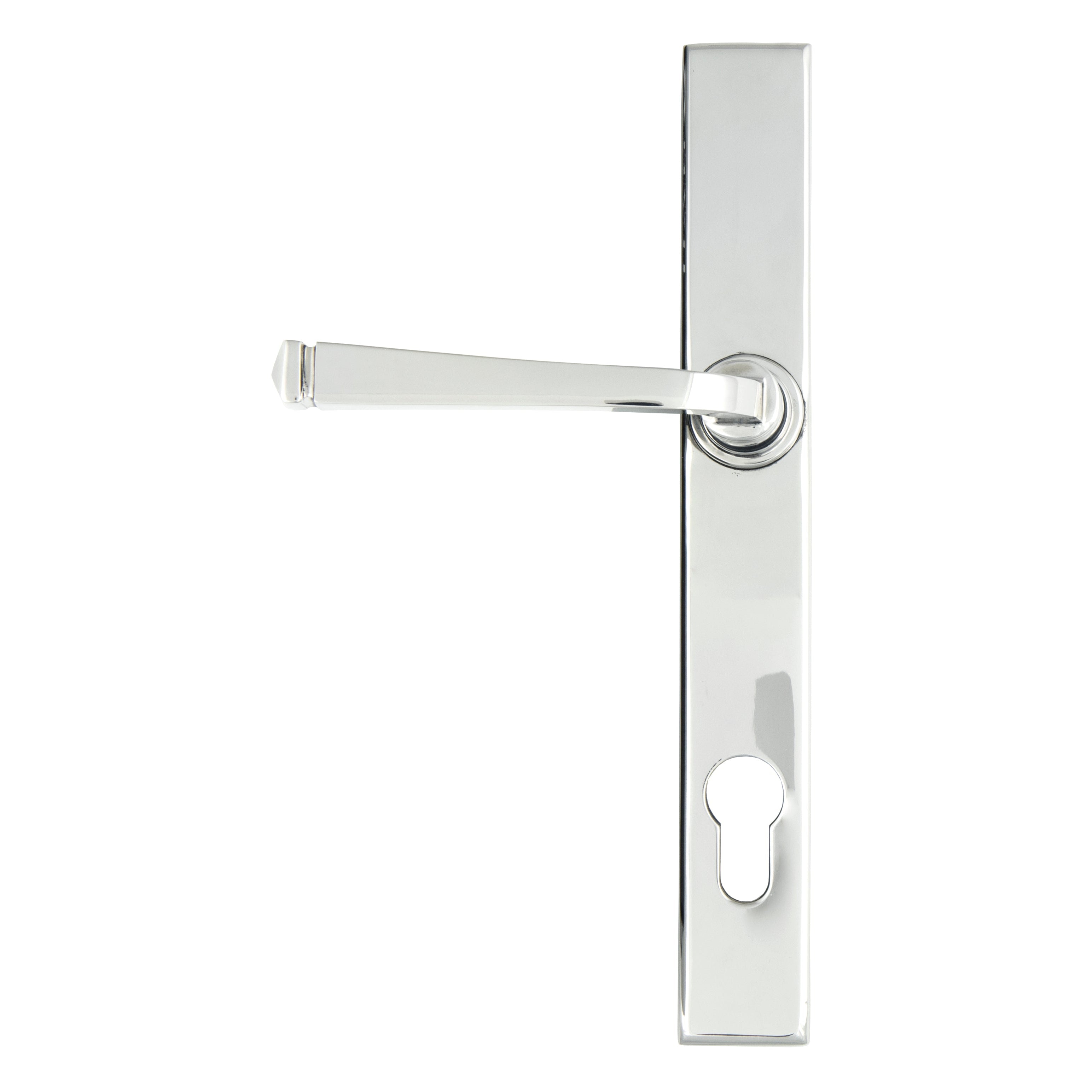 Polished Chrome Avon Slimline Lever Espag. Lock Set | From The Anvil-Espagnolette-Yester Home