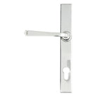 Polished Chrome Avon Slimline Lever Espag. Lock Set | From The Anvil - Espagnolette - From The Anvil - Yester Home