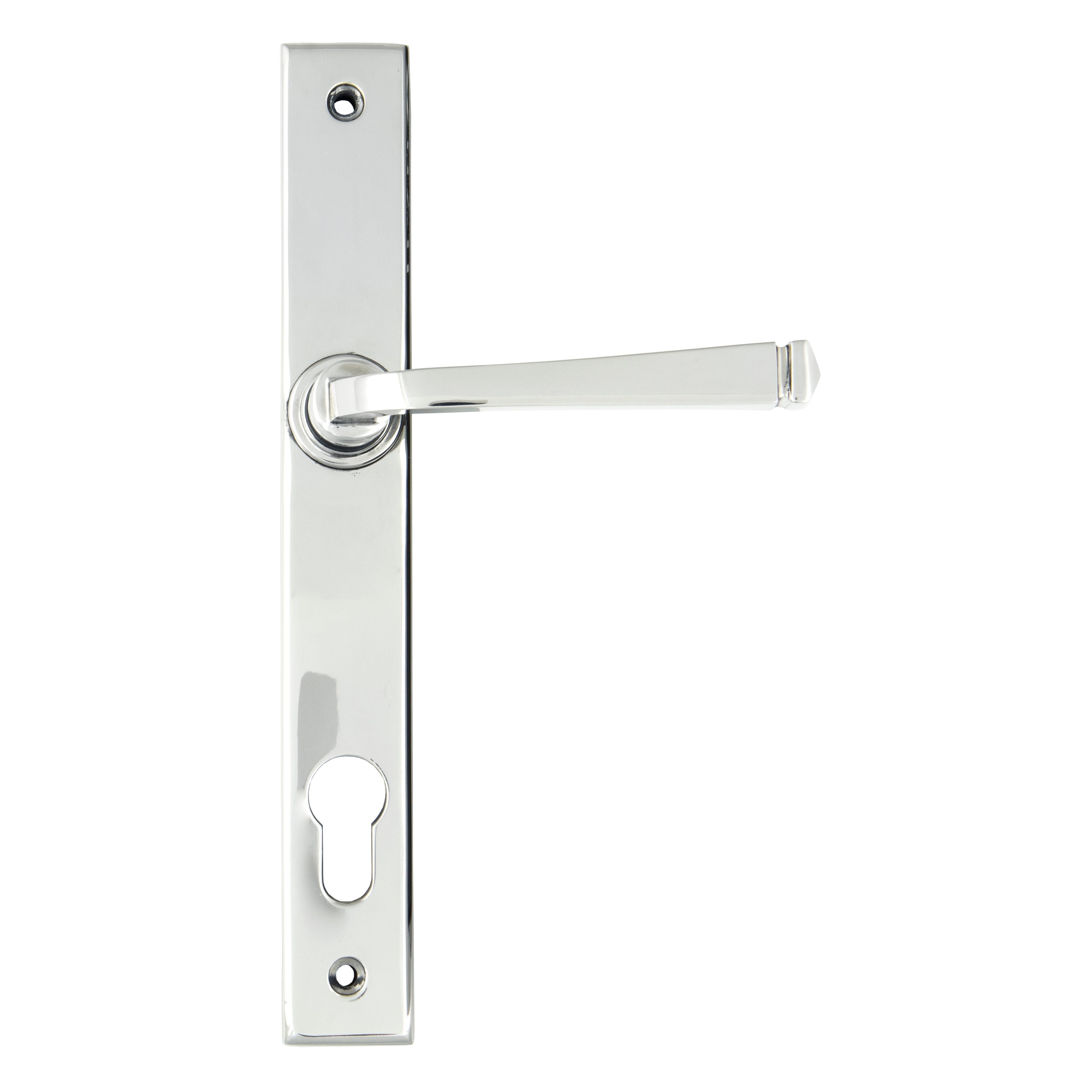 Polished Chrome Avon Slimline Lever Espag. Lock Set | From The Anvil-Espagnolette-Yester Home