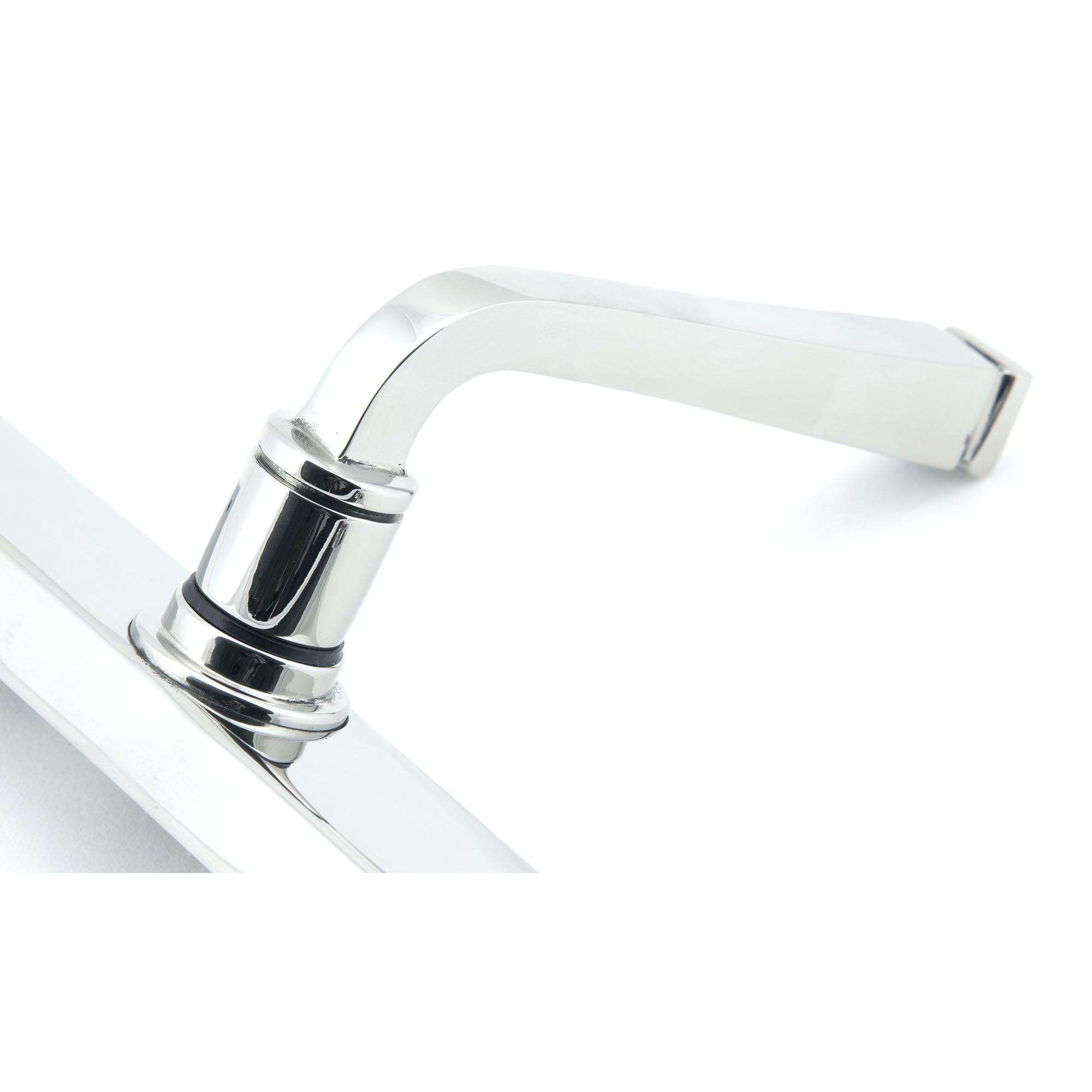Polished Chrome Avon Slimline Lever Latch Set | From The Anvil - Espagnolette - From The Anvil - Yester Home