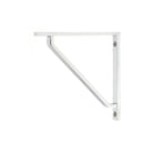 Polished Chrome Barton Shelf Bracket (150mm x 150mm) | From The Anvil - Shelf Brackets - From The Anvil - Yester Home