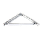 Polished Chrome Barton Shelf Bracket (150mm x 150mm) | From The Anvil - Shelf Brackets - From The Anvil - Yester Home