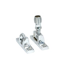 Polished Chrome Beehive Brighton Fastener - Narrow (Square) | From The Anvil - Brighton Fasteners - From The Anvil - Yester Home