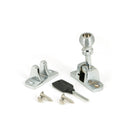 Polished Chrome Beehive Brighton Fastener (Radiused) | From The Anvil-Fasteners-Yester Home