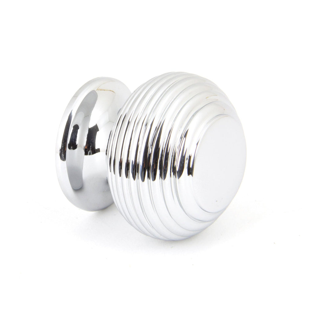 Polished Chrome Beehive Cabinet Knob 30mm | From The Anvil-Cabinet Knobs-Yester Home