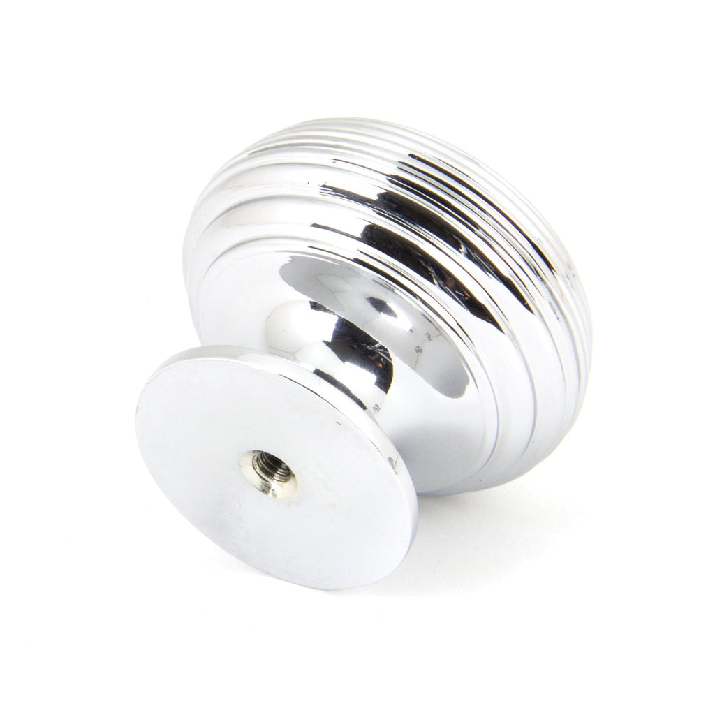 Polished Chrome Beehive Cabinet Knob 40mm | From The Anvil-Cabinet Knobs-Yester Home