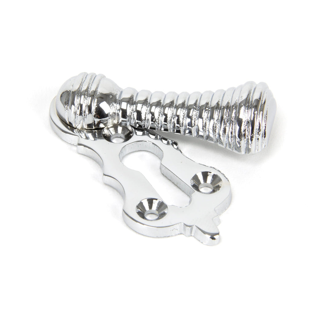 Polished Chrome Beehive Escutcheon | From The Anvil-Escutcheons-Yester Home