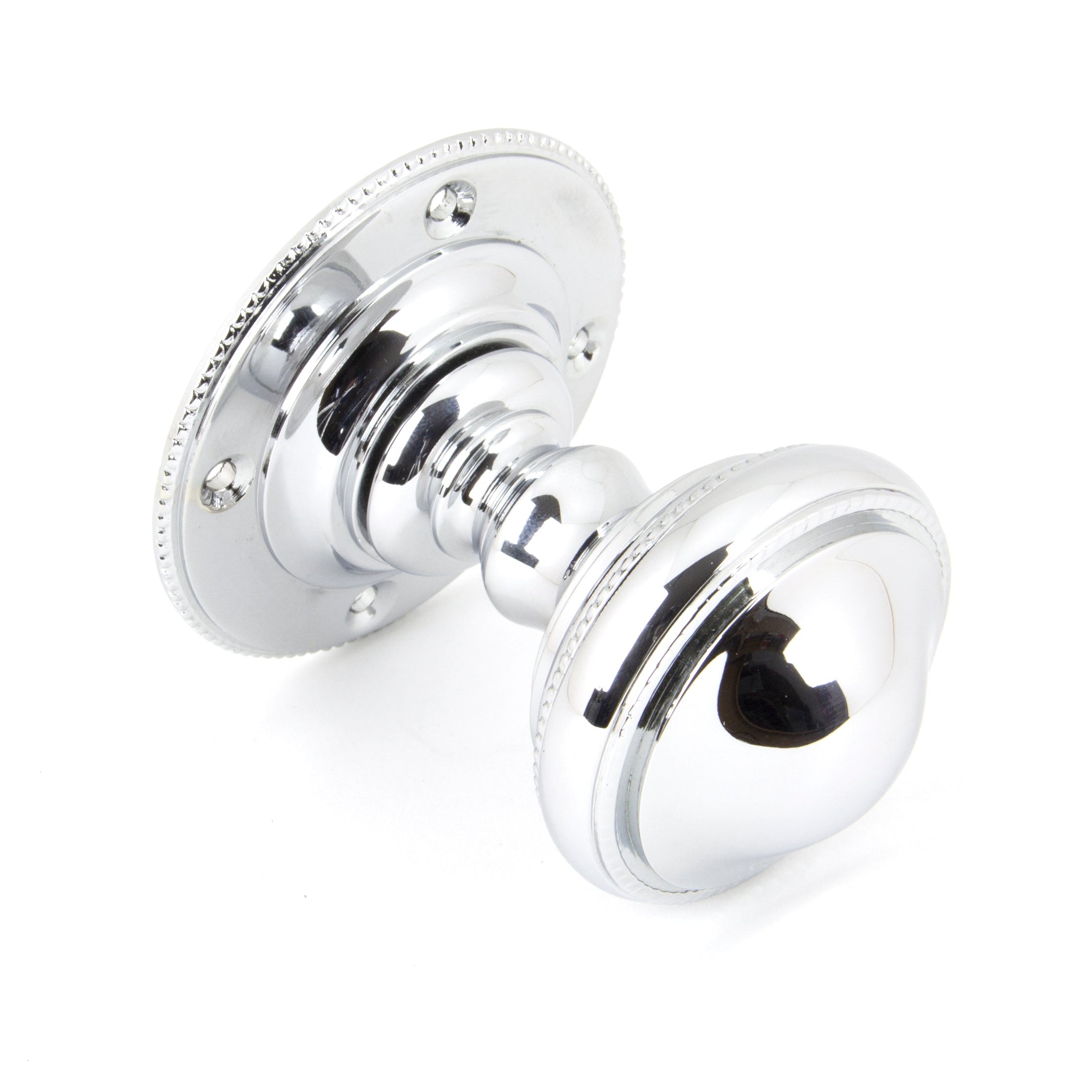 Polished Chrome Brockworth Mortice Knob Set | From The Anvil-Mortice Knobs-Yester Home