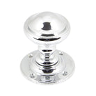 Polished Chrome Brockworth Mortice Knob Set | From The Anvil - Mortice Knobs - From The Anvil - Yester Home