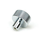 Polished Chrome Brompton Cabinet Knob - 25mm (No rose) | From The Anvil-Cabinet Knobs-Yester Home
