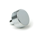 Polished Chrome Brompton Cabinet Knob - 32mm (No rose) | From The Anvil-Cabinet Knobs-Yester Home