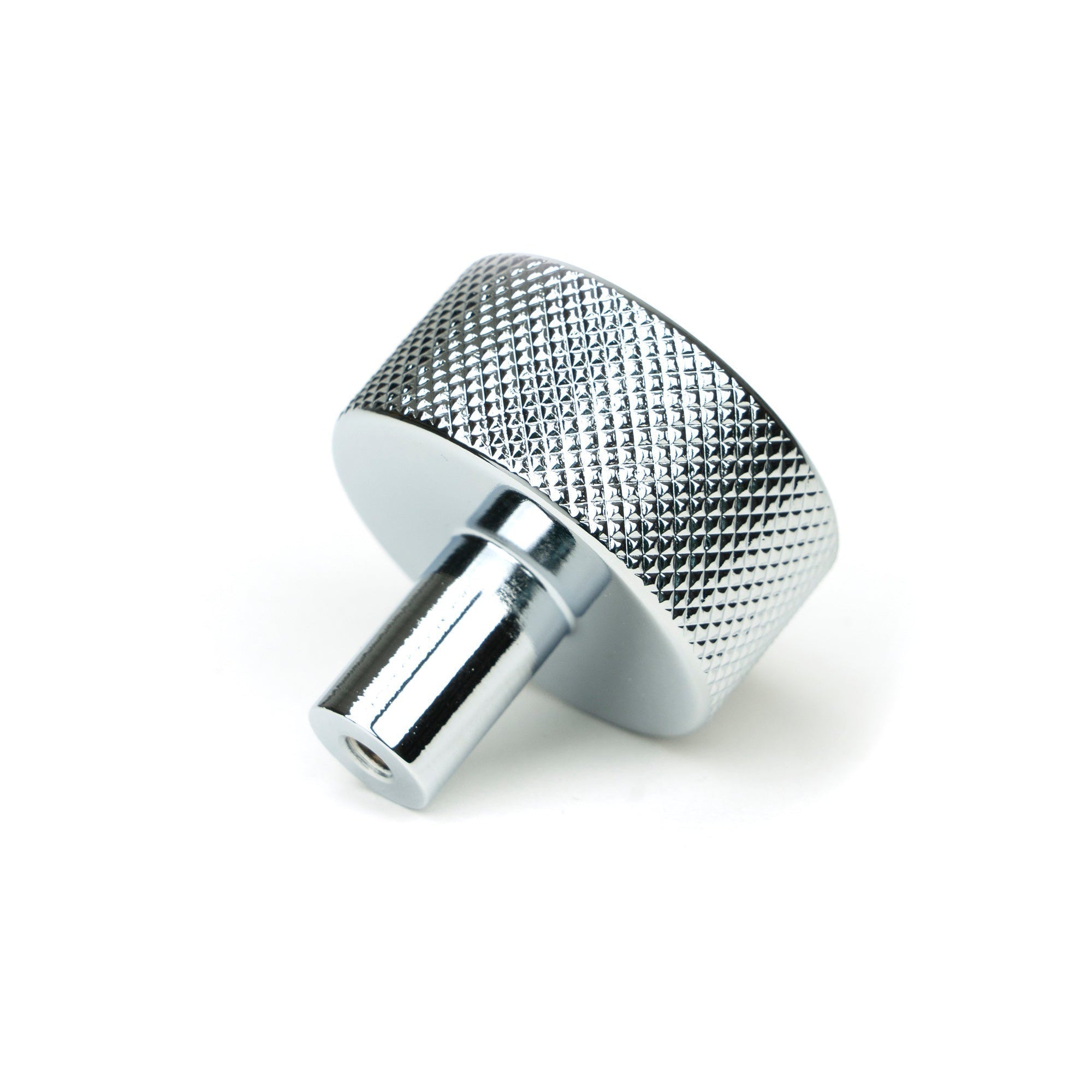 Polished Chrome Brompton Cabinet Knob - 32mm (No rose) | From The Anvil-Cabinet Knobs-Yester Home