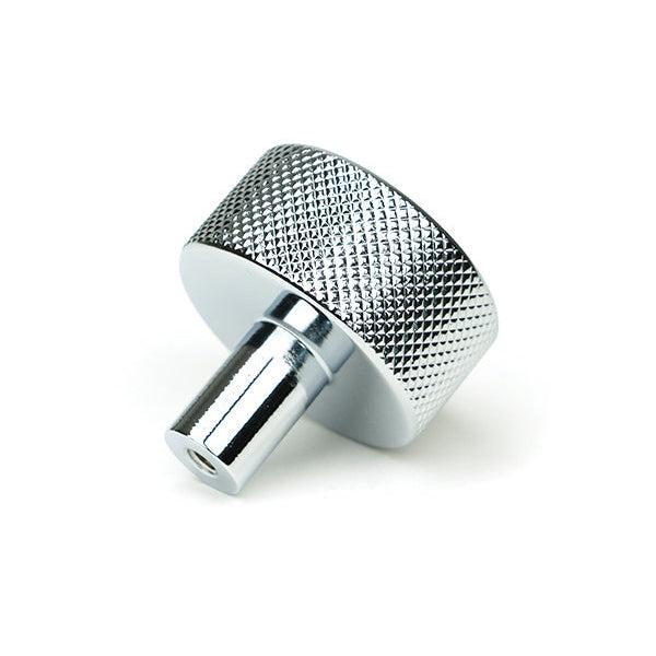 Polished Chrome Brompton Cabinet Knob - 32mm (No rose) | From The Anvil-Cabinet Knobs-Yester Home