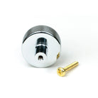 Polished Chrome Brompton Cabinet Knob - 32mm (No rose) | From The Anvil-Cabinet Knobs-Yester Home
