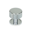 Polished Chrome Brompton Cabinet Knob - 32mm (Plain) | From The Anvil - Cabinet Knobs - From The Anvil - Yester Home