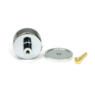 Polished Chrome Brompton Cabinet Knob - 32mm (Plain) | From The Anvil-Cabinet Knobs-Yester Home
