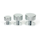 Polished Chrome Brompton Cabinet Knob - 32mm (Plain) | From The Anvil-Cabinet Knobs-Yester Home